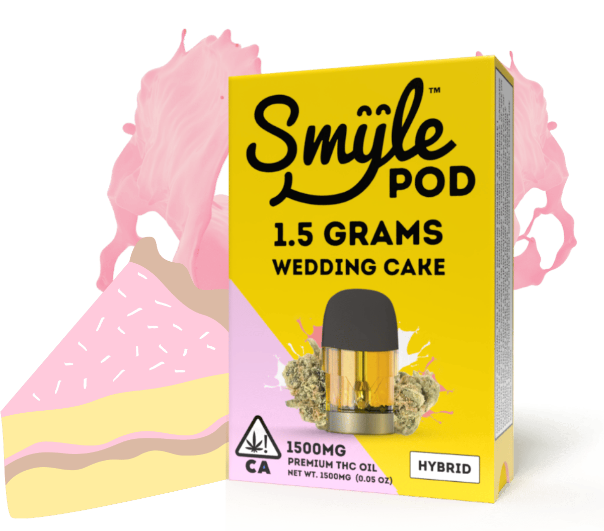 Smyle Wedding Cake